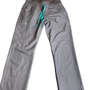 Figs Technical Collection Axim Cargo Scrub Pants Gray size XS